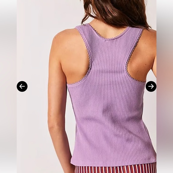 Free people Most Wanted Tank - Purple - Picture 3 of 4